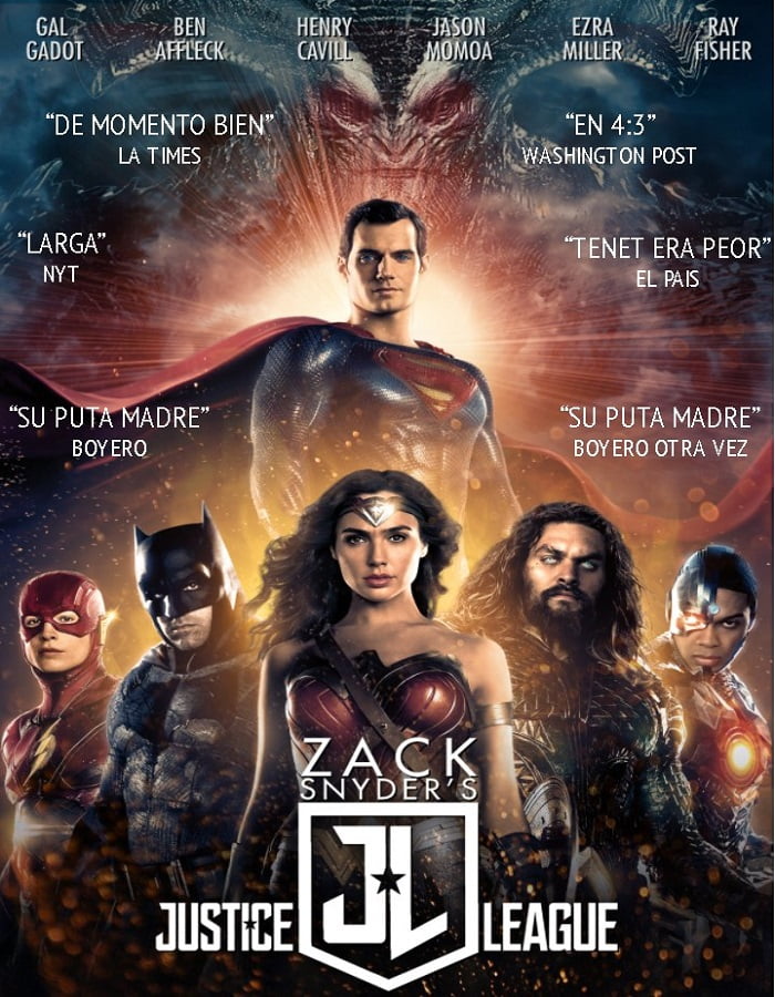 ดูหนังออนไลน์ฟรี Zack Snyder’s Justice League (2021) แซ็ค สไนเดอร์ จัสติซ ลีก